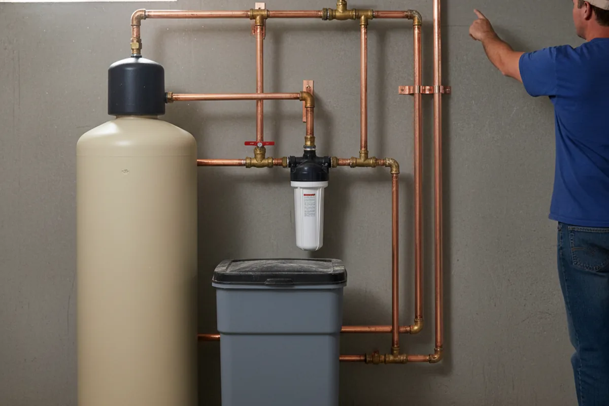 Whole-house water treatment system installed in Buzzards Bay
